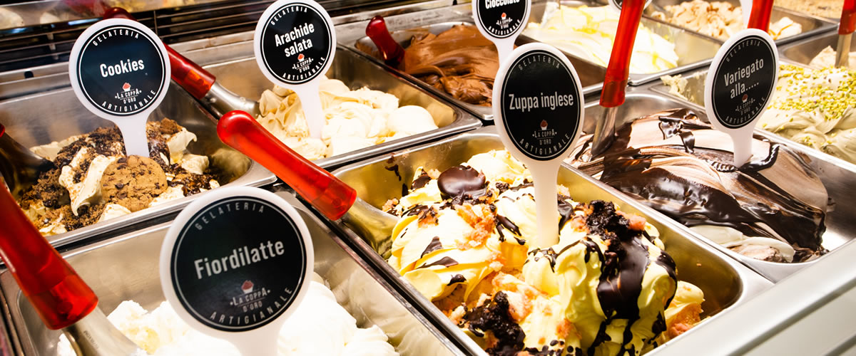 Migliori gelaterie di Torino come la gelateria La Coppa D'Oro